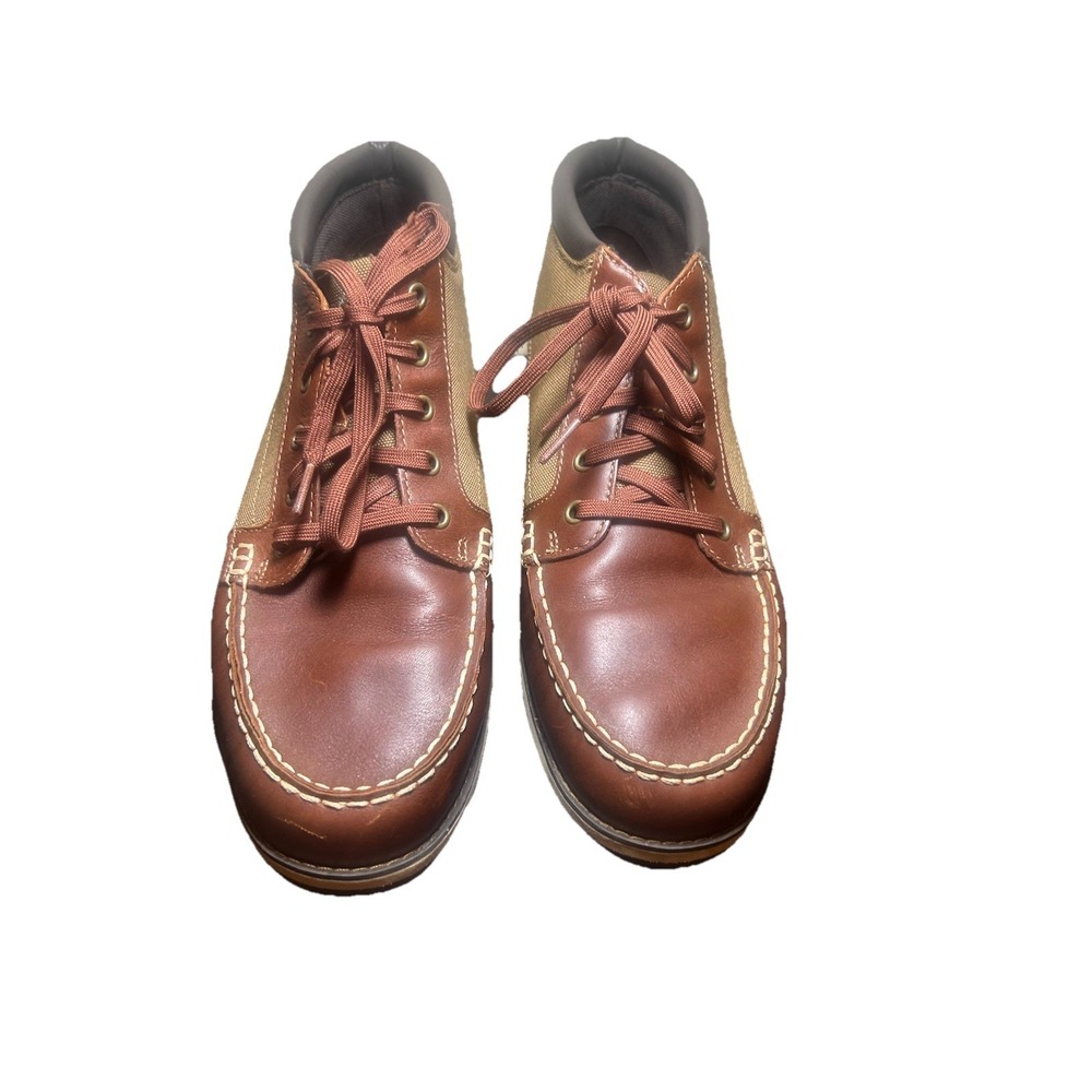 Mens Timberland 11.5 Brown Leather‎ Boots sensor flex earthkeepers padded collar